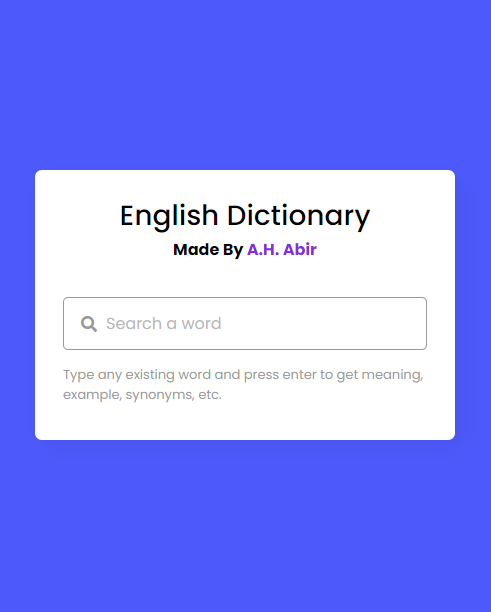 dictionary